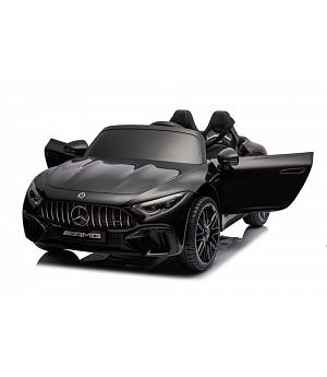 Coche infantil batería 2 plazas, 24v, Mercedes SL63, negro, 4 motores,   INDA959-SL63BLACK-AT